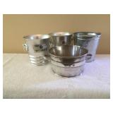 Champagne Buckets for Splits 4 Total