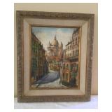 Oil Painting of Montemartre Paris