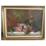 Oil Painting of Duck Decoys