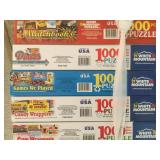 Puzzles White Mountain 1000 Piece - 5 Total