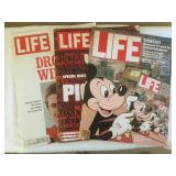 Emphera 3 Life Magazines from the 1970