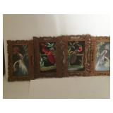 Vintage Art Mexican Feather Art & More