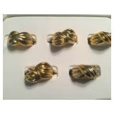 Jewelry Sterling Silver Gold Vermeil Rings