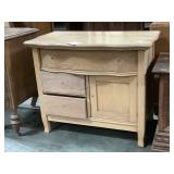 Antique wood commode