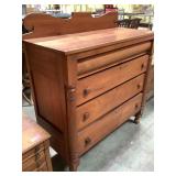 Period Empire chest of drawers, ca mid 1800s, 46