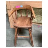 Primitive Antique youth chair