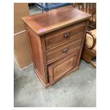 Country Store cabinet, 2 drawers and a door,