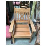 Mission chair , oak, vintage