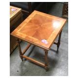 Small inlaid vintage table