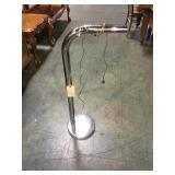 1970s chrome floor lamp, mfg. by Rainbow Lamp Co,
