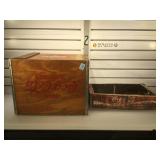 Wood Coca-cola crates, 1 vintage