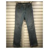 Lucky brand jeans sz 2 womens, some tattering on