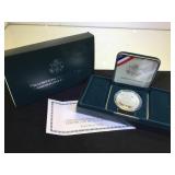 1999 Yellowstone aNatl. park Proof Silver Dollar,