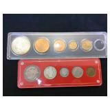 1910 Date Set & Mexican Coins, including Silver