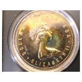 1978 XI Games Silver Canadian coin
