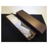 Box of vintage Jefferson Nickels