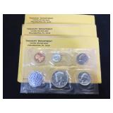 3- 1964 US Silver Proof Mint Sets