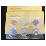 2-1964 US MINT SILVER PROOF SETS