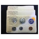 1965 & 2- 1968 US Uncirculated Mint Sets