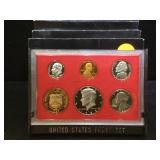1980, 1981 & 1982 US Proof Sets w/ Silver Dollar