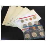 5- 1980 US MINT UNCIRCULATED COIN SETS