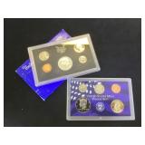1970 & 2002 US MINT PROOF SETS