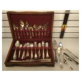 Rogers brothers flatware w/case and more brands