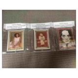 Scream queen autographed cards