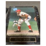 Pete rose auto pic with coa