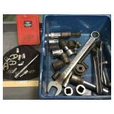 Snap On sockets 1/2 and 3/4", drivers, 3/16