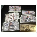 2016 Presidential Campaign Trump Dollars, and a