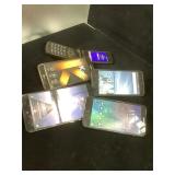5 Faux Cell phones, for display only, no works,