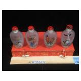 Chinese inside painting Shuff bottle set