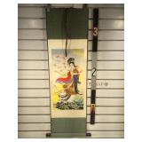 Silk Dunhuang, female scroll hanging painting