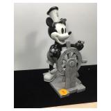 Disney LE bobble head of Steamboat Willie 8 in H