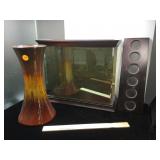 Small show case and a pottery stand