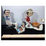 3 Danbury Mint Betty Boop and Baby Boop figures