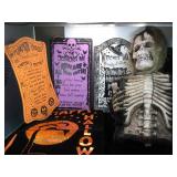 Halloween items ,signs, figure