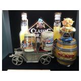 Assorted Bar advertising pieces, Blatz plaster