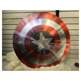 Capt aamerica Shield, cloth over wood stretcher,