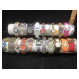 20+ lot of costume watches mostly Geneva