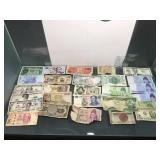 Lot of foreign currency and more