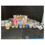 Lot of misc shot glasses