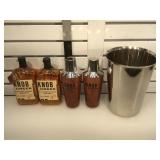 Knob Creek Whiskey Dummy bottles w/cocktail mixer