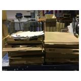 10 New boxes of Plate Rect Bassin Grand Chef by