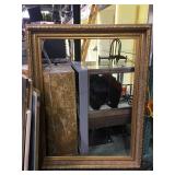 Gold painted frame inner dimensions 3x4 feet