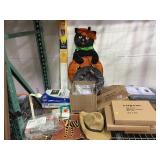 Lot of household items incl. drapery rod,