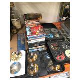 Lot incl. dvds, cases and pc games