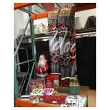 Lot of assorted Christmas decorations - most new