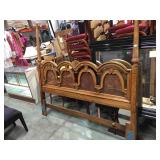 Wooden king size headboard